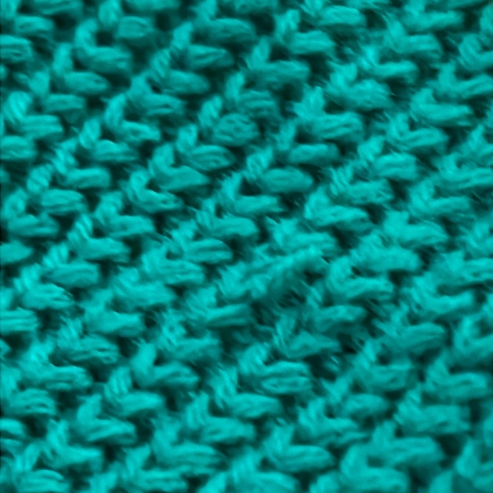 ASOS DESIGN knit fisherman rib tank in green stripes L - Picture 8 of 8